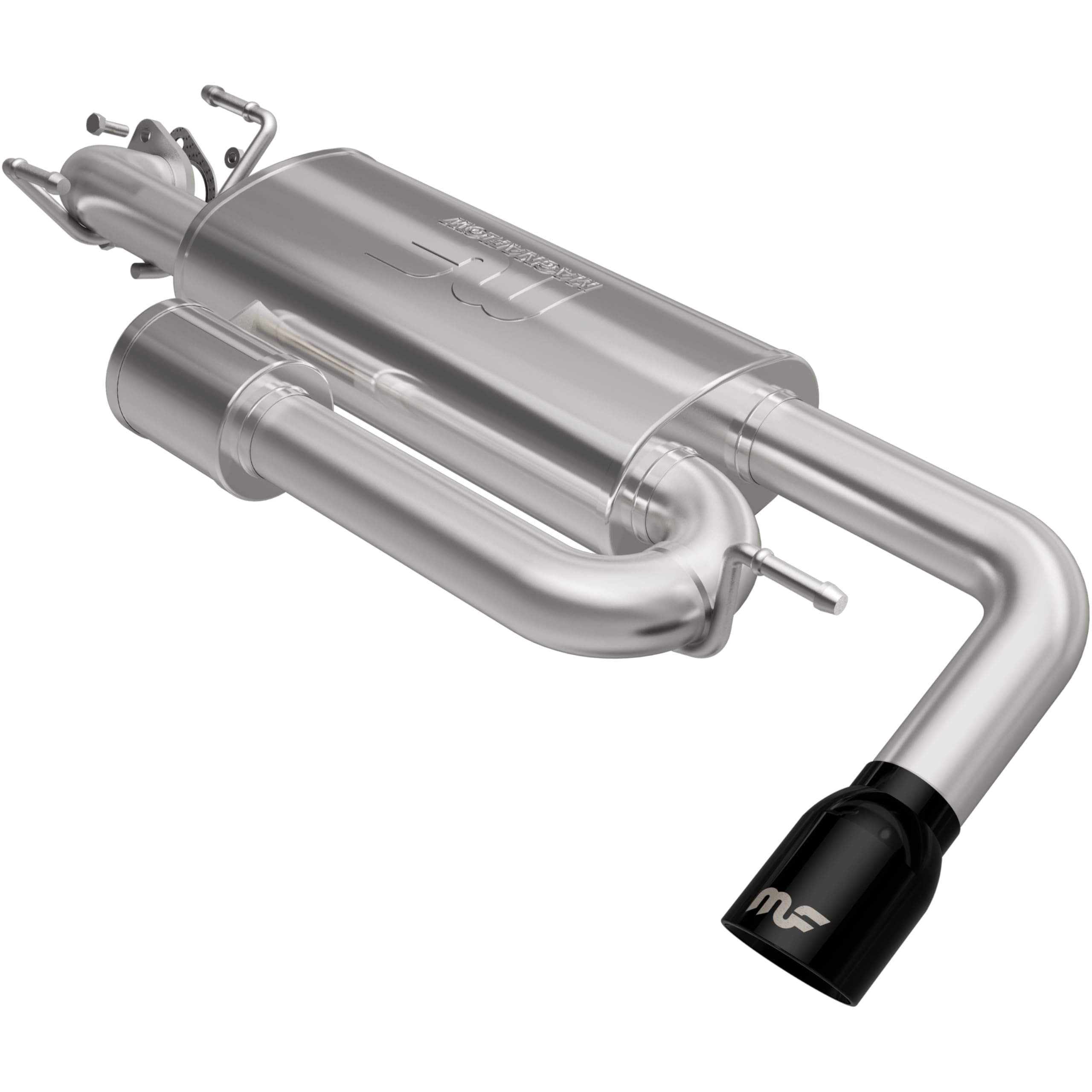 Overland Series MagnaFlow Performance Exhaust System 19692: Black Chrome Axle-Back, Compatible with 2018-2023 Subaru Crosstrek