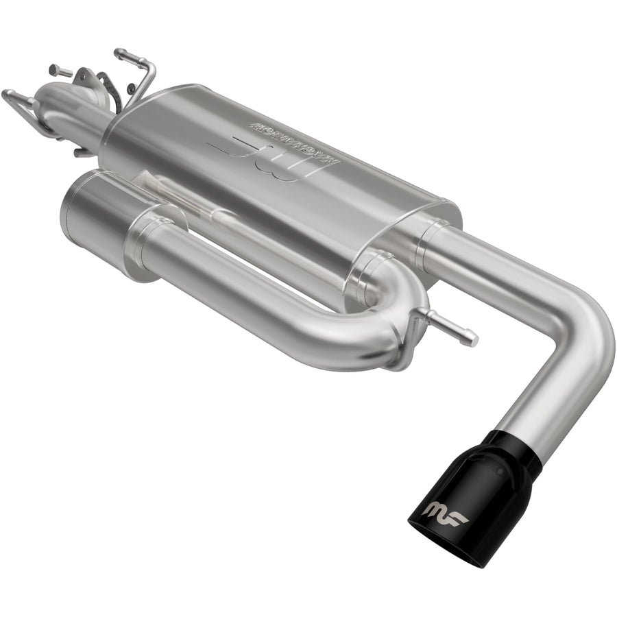 Overland Series MagnaFlow Performance Exhaust System 19692: Black Chrome Axle-Back, Compatible with 2018-2023 Subaru Crosstrek
