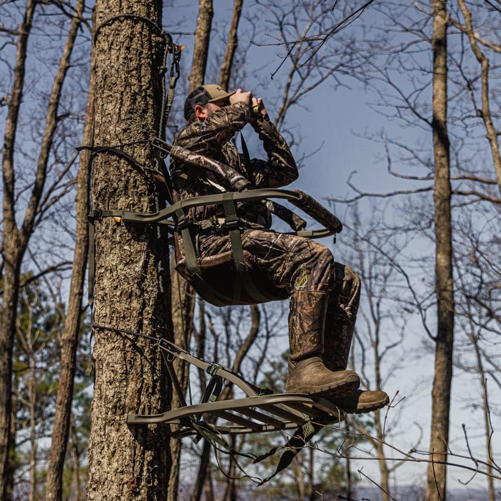 Mini Viper SD Summit Treestands Climbing Treestand, Mossy Oak