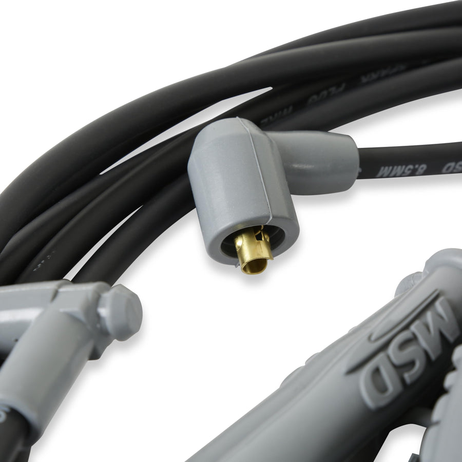 Super Conductor MSD 32733 Spark Plug Wire Set, Black