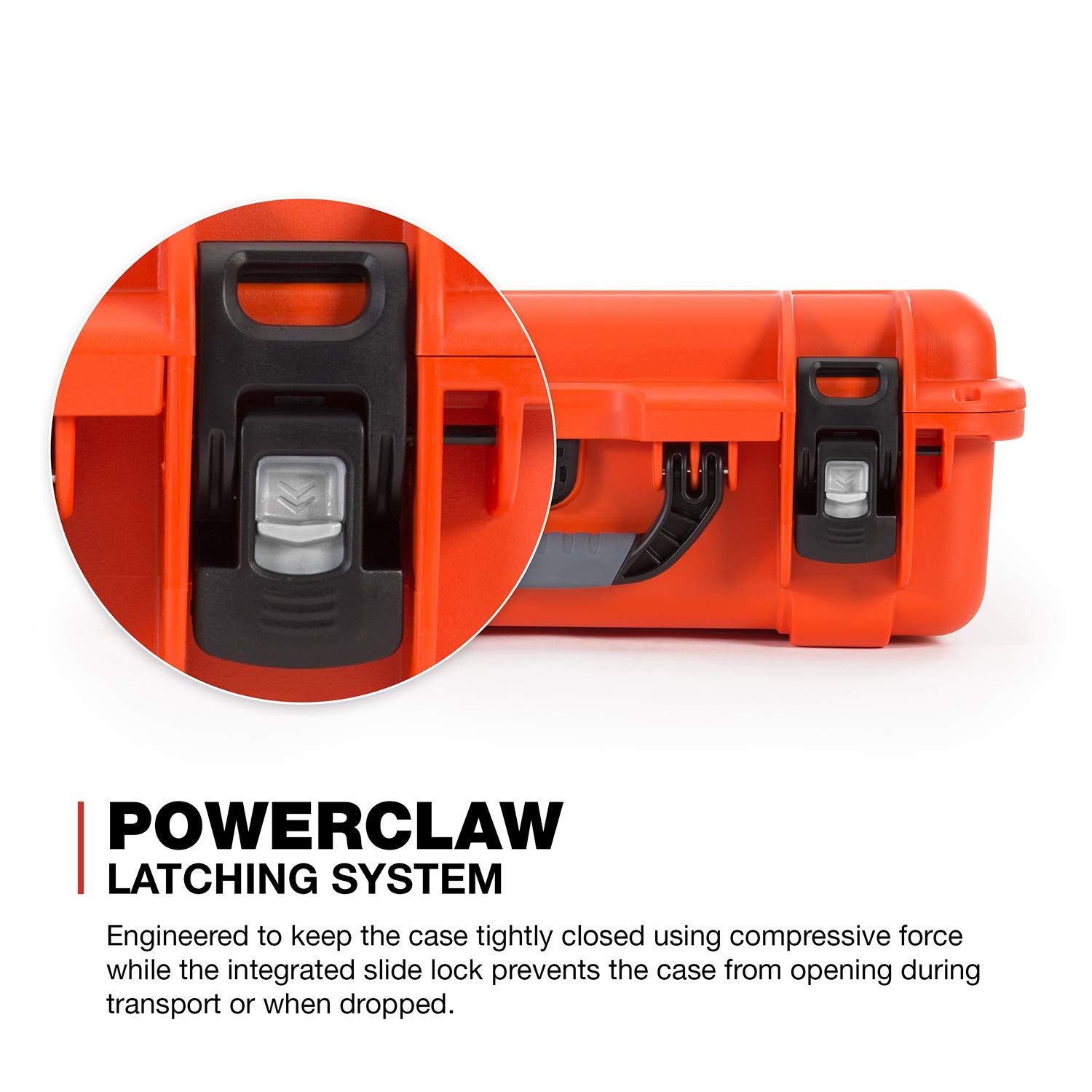 Nanuk Waterproof Hard Case 925 with Foam Insert for DJI Mavic Air 2 + Smart Controller - Orange (925-MAVIA23)