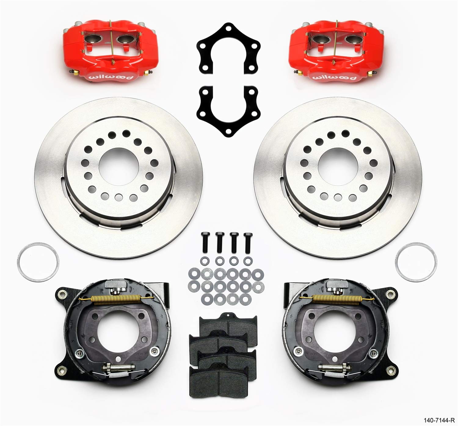 P/S FDLI Park Brake Kit, Red