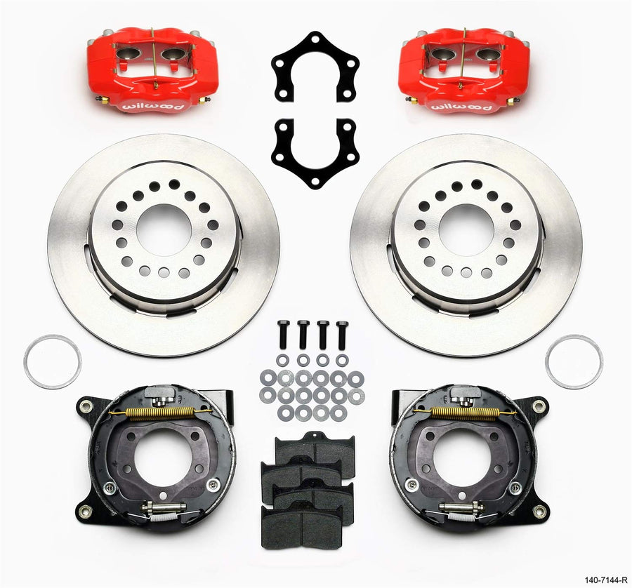 P/S FDLI Park Brake Kit, Red