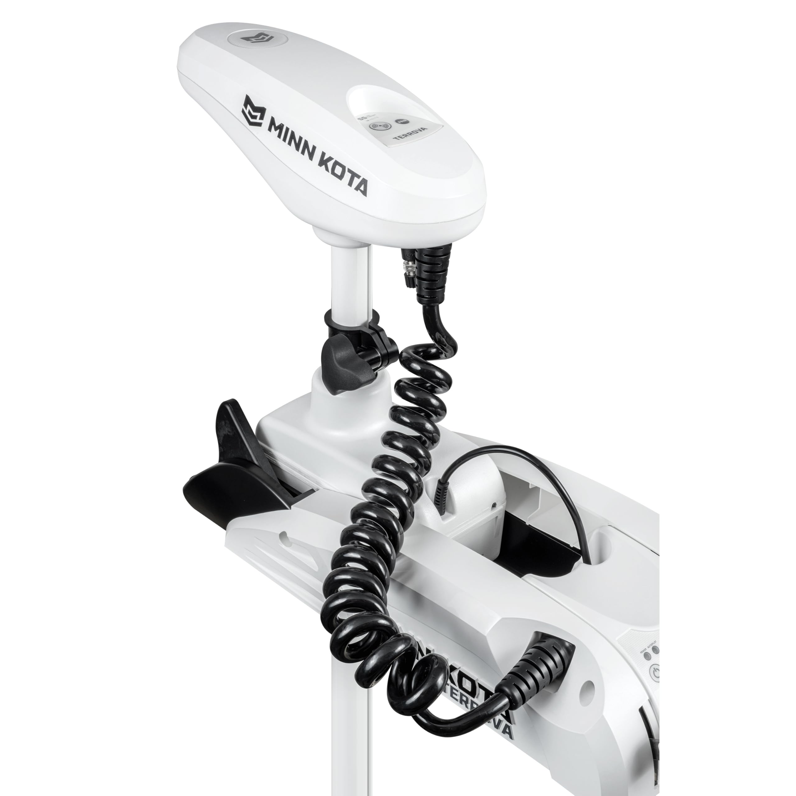 Riptide Minn Kota Terrova Bow-Mount Electric Trolling Motor with GPS, Spot-Lock – 80 Lb. Thrust, 54 in. Shaft, Saltwater