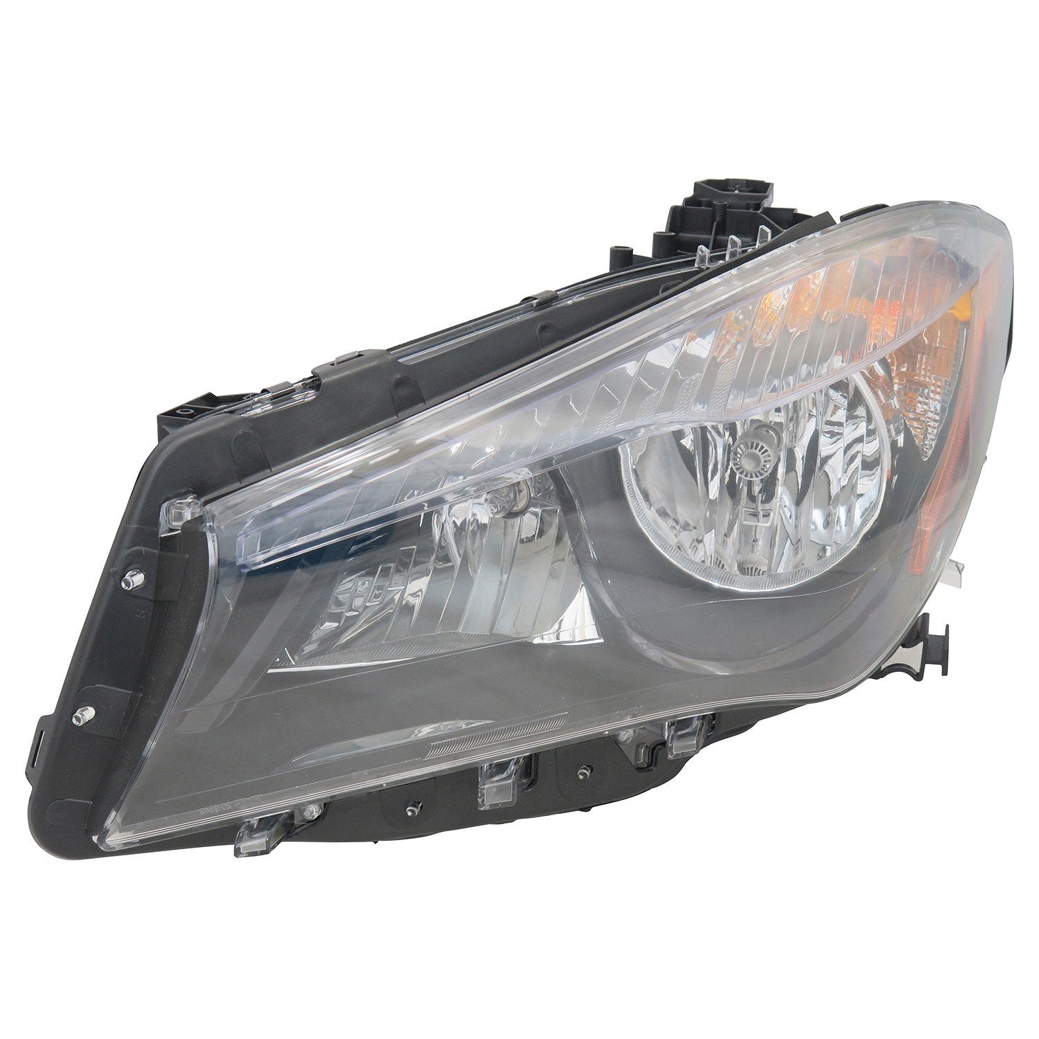 Left TYC Headlight Assembly Compatible with 2014-2017 Mercedes Benz CLA class