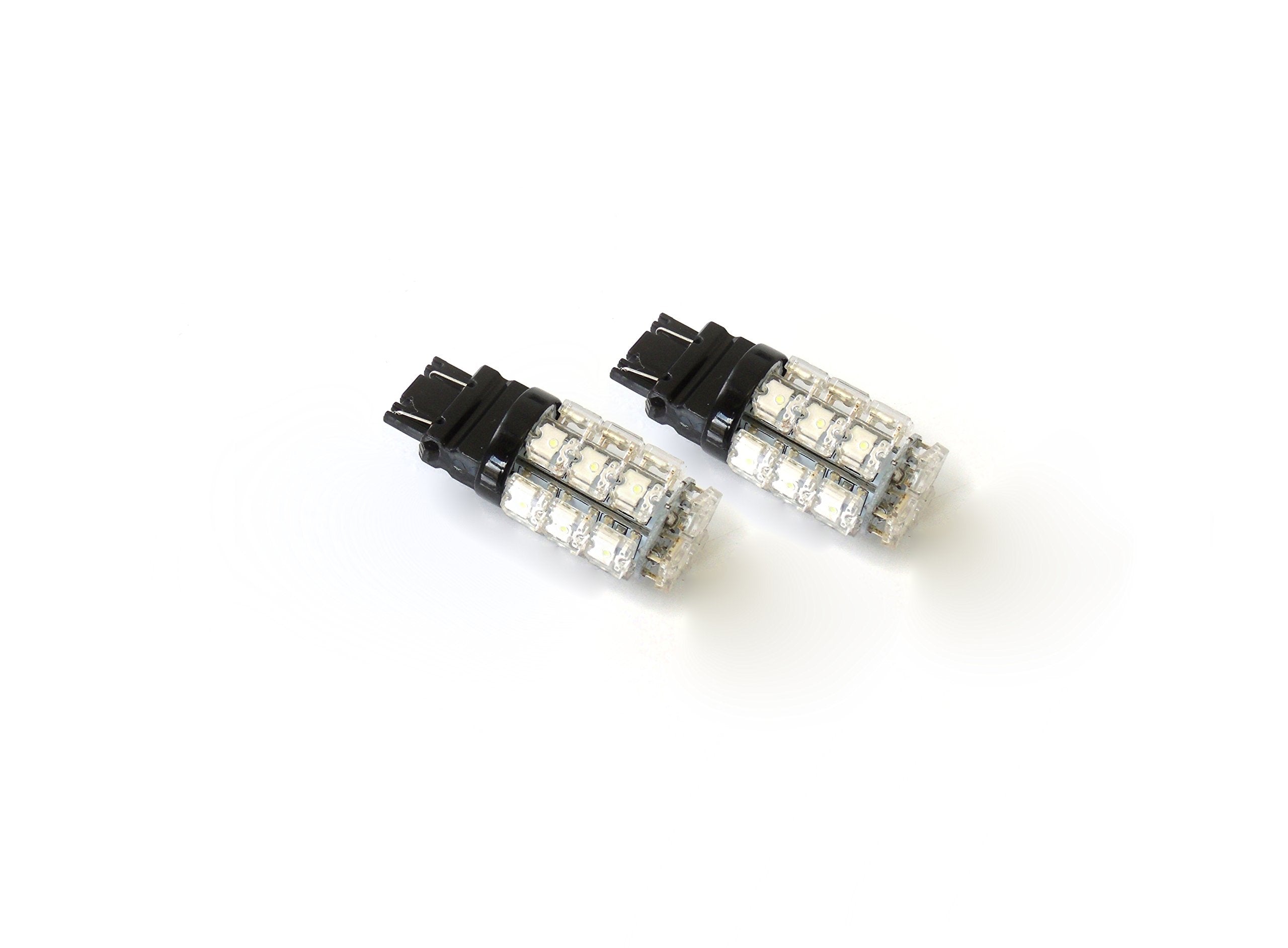 Race Sport RS-3157-RY-TS Lighting 3157 Red/Yellow LED Dual-Color Switchback Auto Bulbs (Pair)