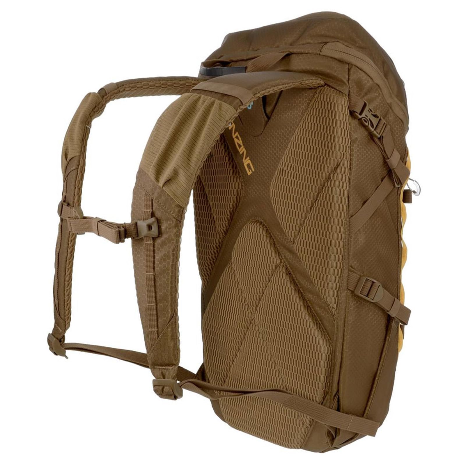 Whitetail Day Pack TENZING 1500, Buckskin Tan Ultra-Durable Hunting Backpack with 4 Compartments & 10 Organizational Pockets Camo Backpack for Hunting Gear and Equipment