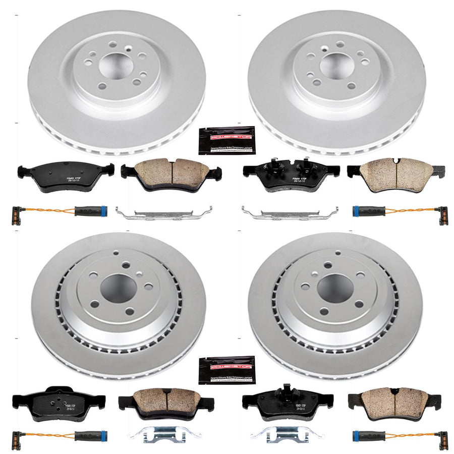 Power Stop Z23 Evolution Sport Geomet® Coated Brake Kit Front & Rear
