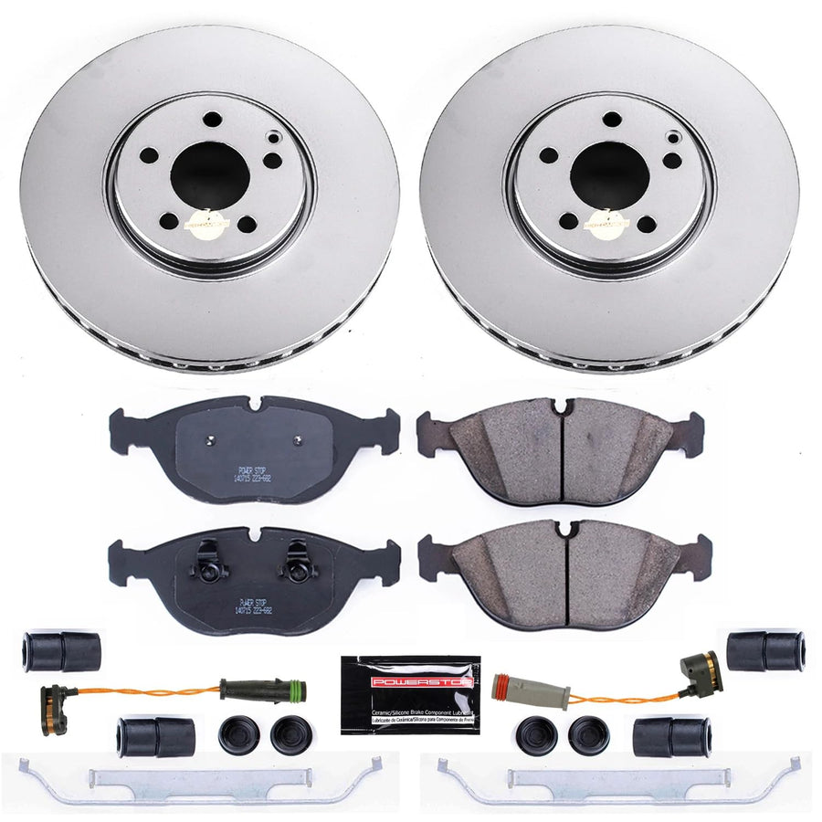 Power Stop Z23 Evolution CRK7769 Front Geomet Coated Brake Kit For Mercedes-Benz E500 2004-2005 [Model Specific]