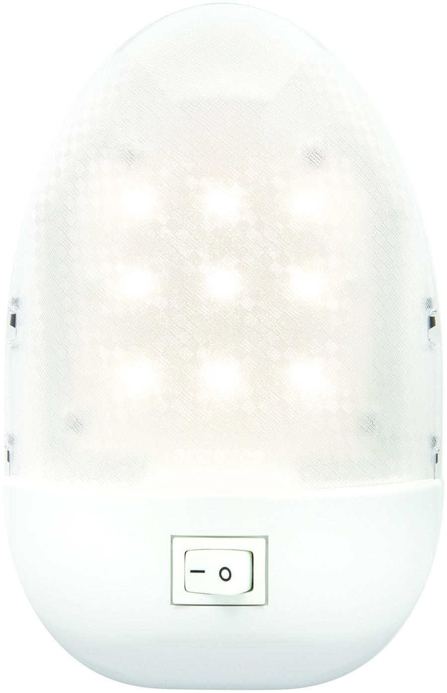 Optronics Single RVILL33P Fixture On/Off Switch (Interior Led Rv Light), White