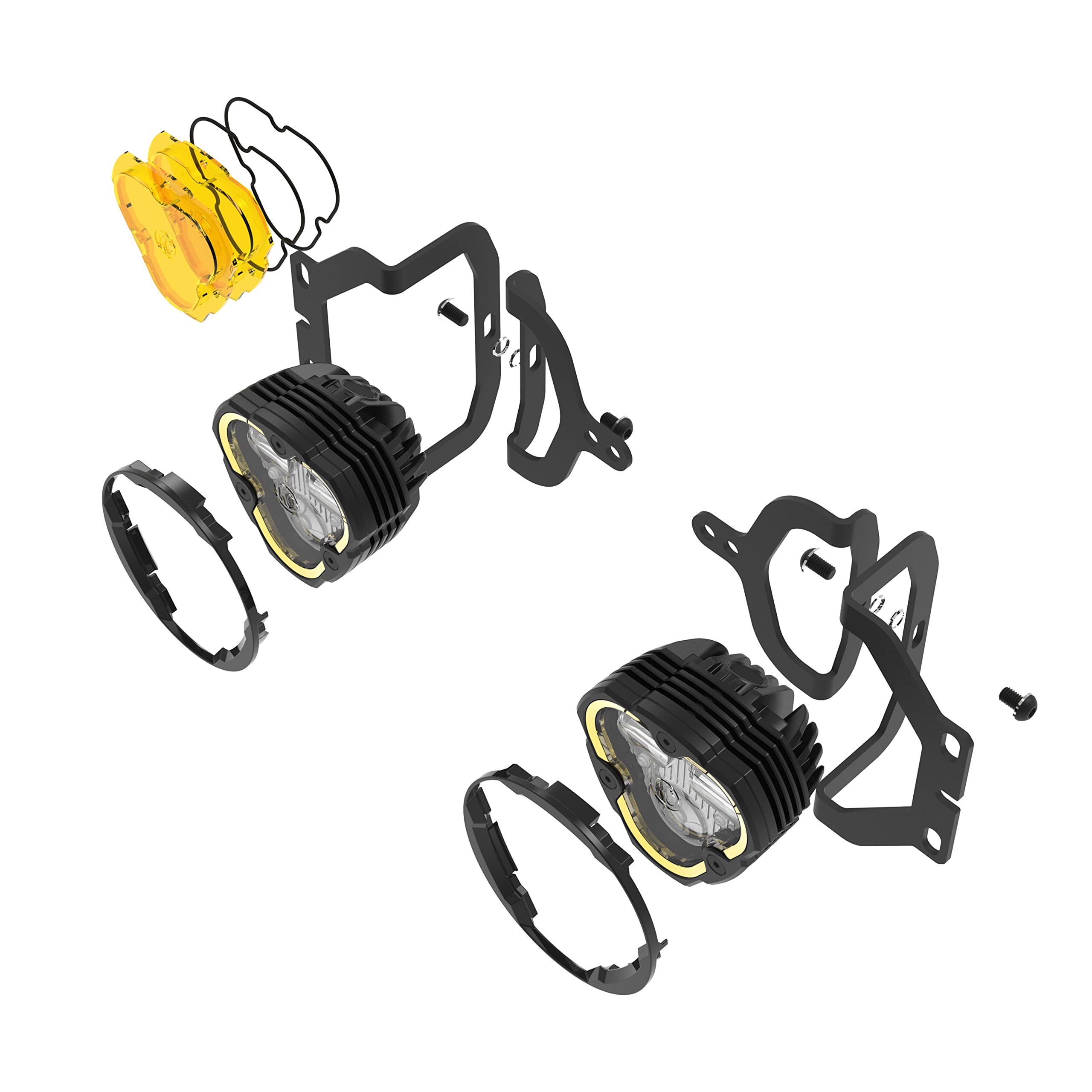 3 FLEX ERA® Dual Mode SAE Fog Lights - 2-Light Master Kit JL/JT Sport Bumpers