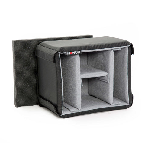 Padded Divider with Egg Shell Foam Insert for Nanuk 908 Hard Camera Case, Black (908-DIVI)