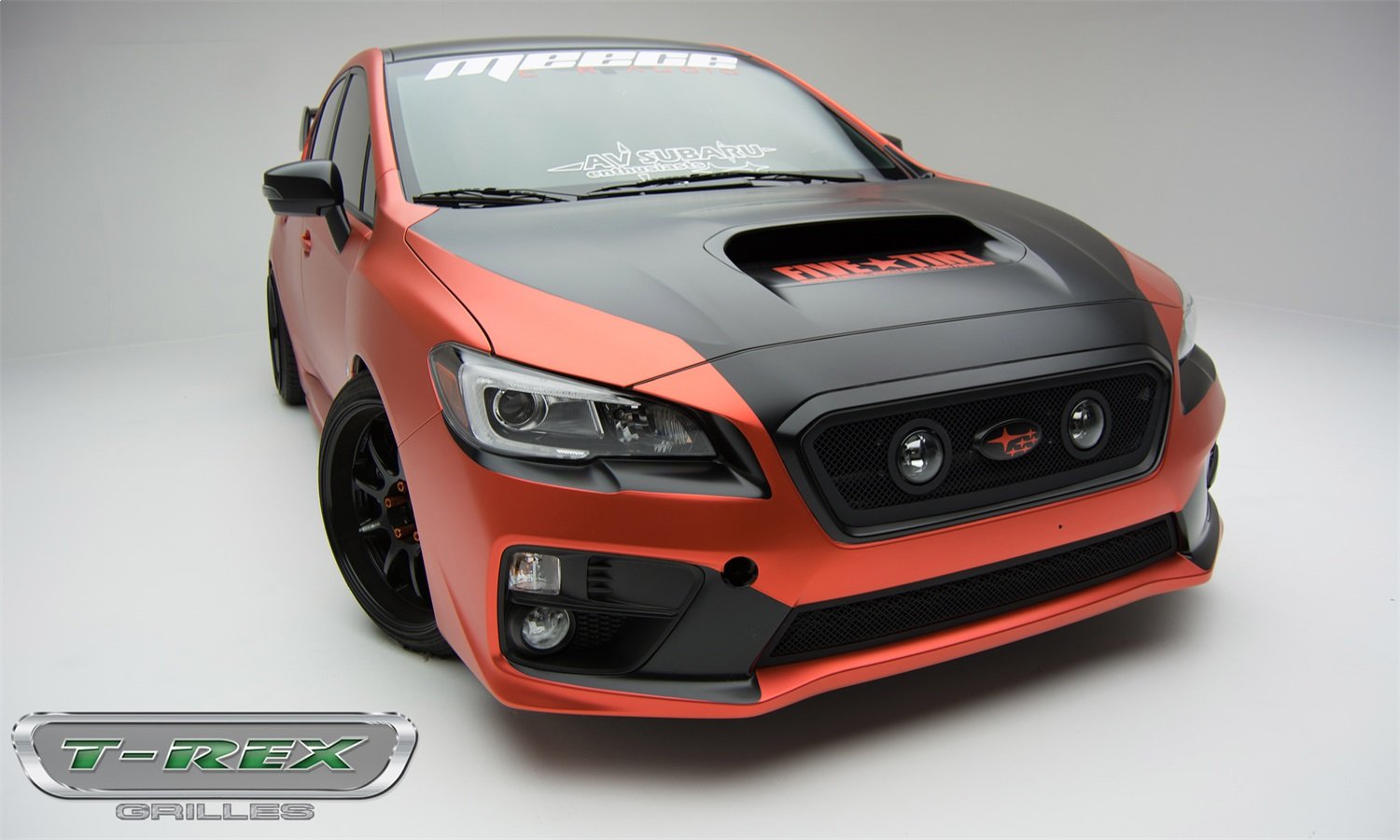 2015-2017 Subaru WRX T-Rex Grilles Upper Class Series Main Grille, Black, 1 Pc, Insert - PN #51982
