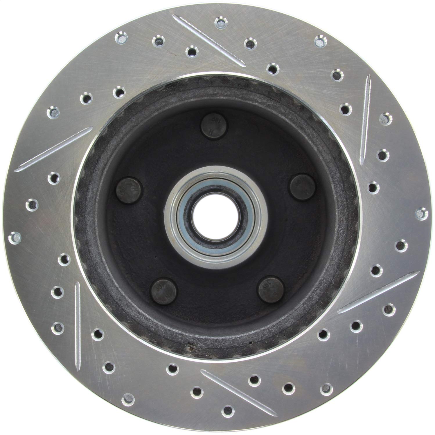Front Right StopTech 227.65001R Select Sport Drilled and Slotted Brake Rotor