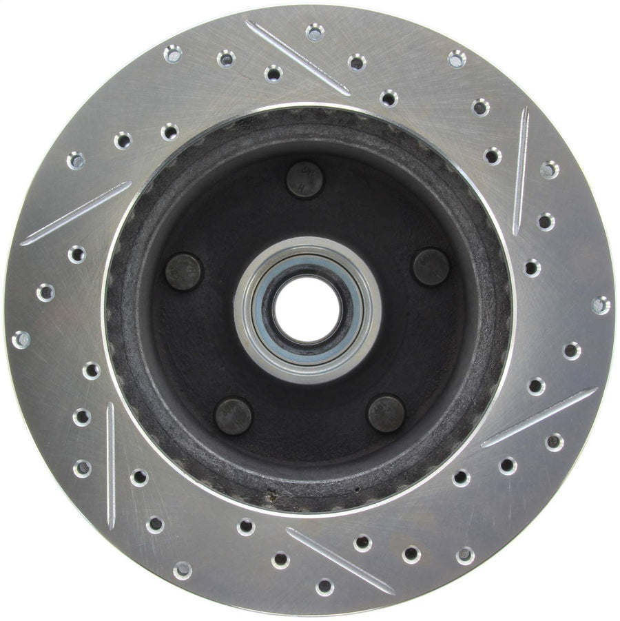 Front Right StopTech 227.65001R Select Sport Drilled and Slotted Brake Rotor