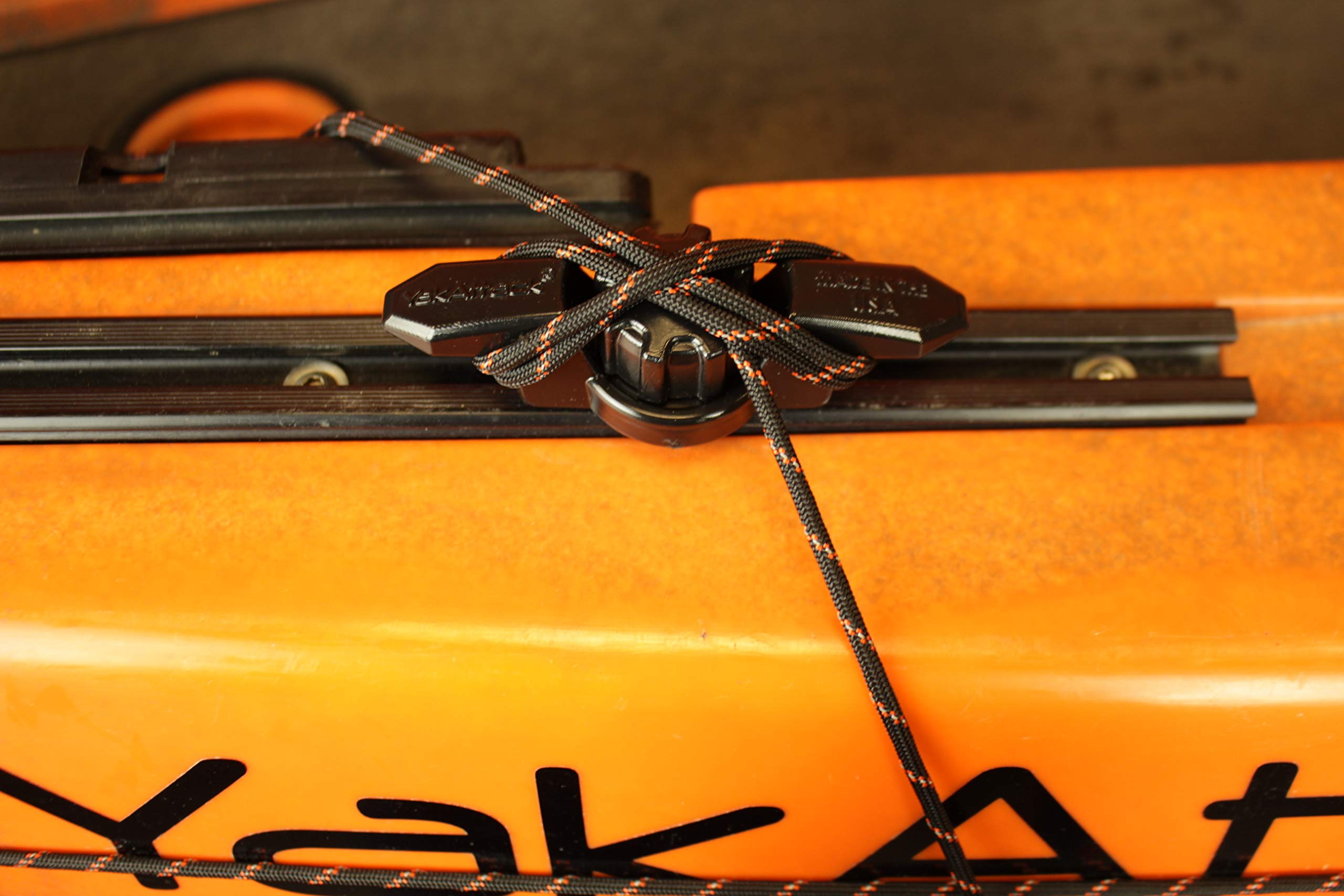 YakAttack Line Cleat GT Cleat Track Mount | Low-Profile Rope Cleat for Anchor Systems | Compatible with GearTrac, MightyMount XL, and Most Kayak Tracks | Made in USA