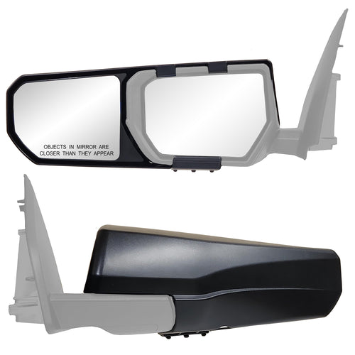 K SOURCE 80960 Snap & Zap Custom Fit Towing Mirror for 2023 up Colorado, Canyon, Patented