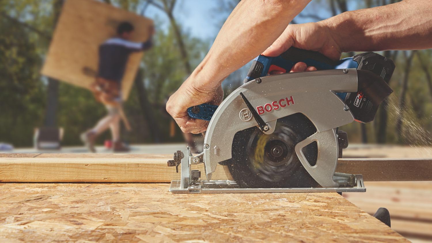BOSCH 18V GKS18V-26LB14 PROFACTOR Blade-Left 7-1/4 In. Circular Saw Kit with (1) CORE18V 8 Ah High Power Battery