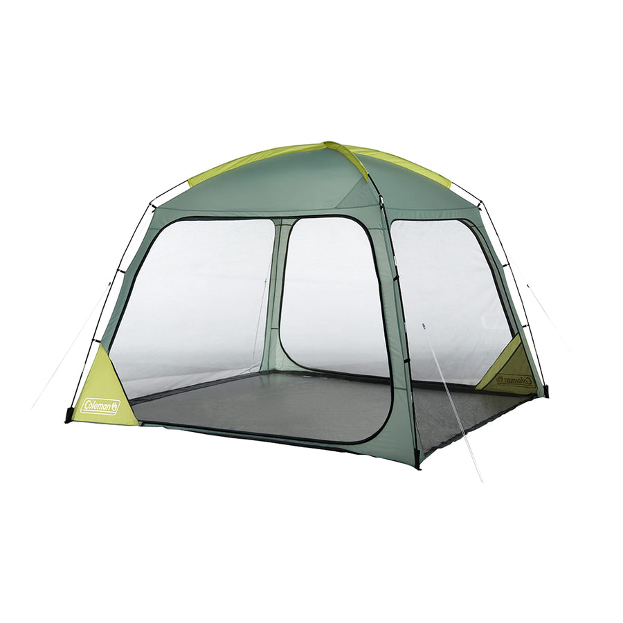 Skyshade Coleman Screen Dome Canopy Tent 10 x 10 Shade Canopy UPF 50+ Outdoor Tent for Camping Tailgating and Beach Shade Moss