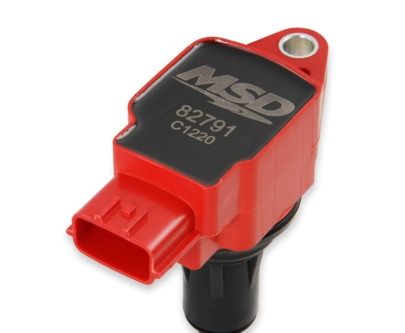 Blaster Series MSD 827916 Ignition Coils Red 6-Pack