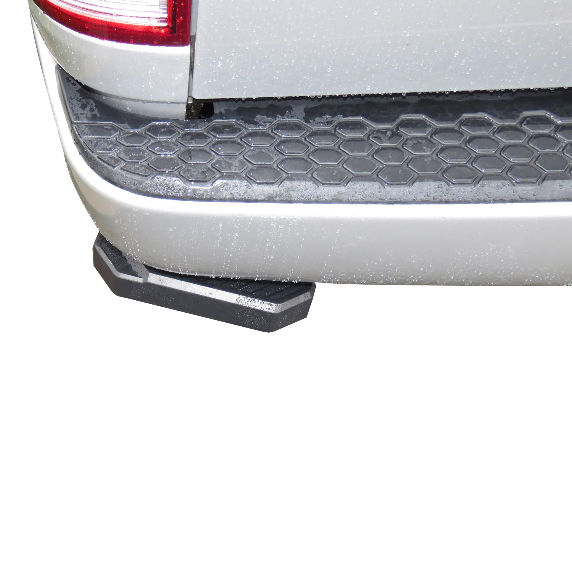 Retractable Black Horse Truck Bed Corner Step Compatible with 09-10 Dodge 1500|19-24 Ram 1500 Classic|11-18 Ram 2500-3500-1500