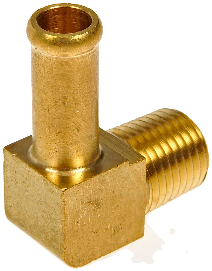 Dorman Fuel Hose Fitting 785-430D - 90 Degree Male Elbow - 3/8 In. X 1/4 In. MNPT Universal Fit