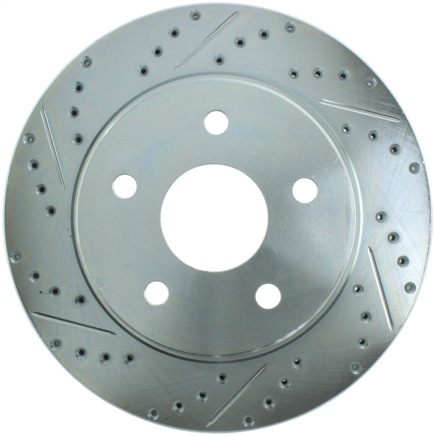 StopTech 227.67053R Brake Rotor Select Sport Drilled and Slotted; Front Right