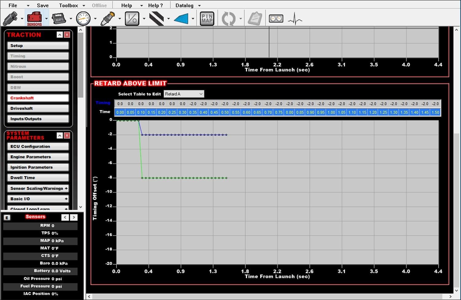 EFI Holley 555-100 Time-Based Traction Management