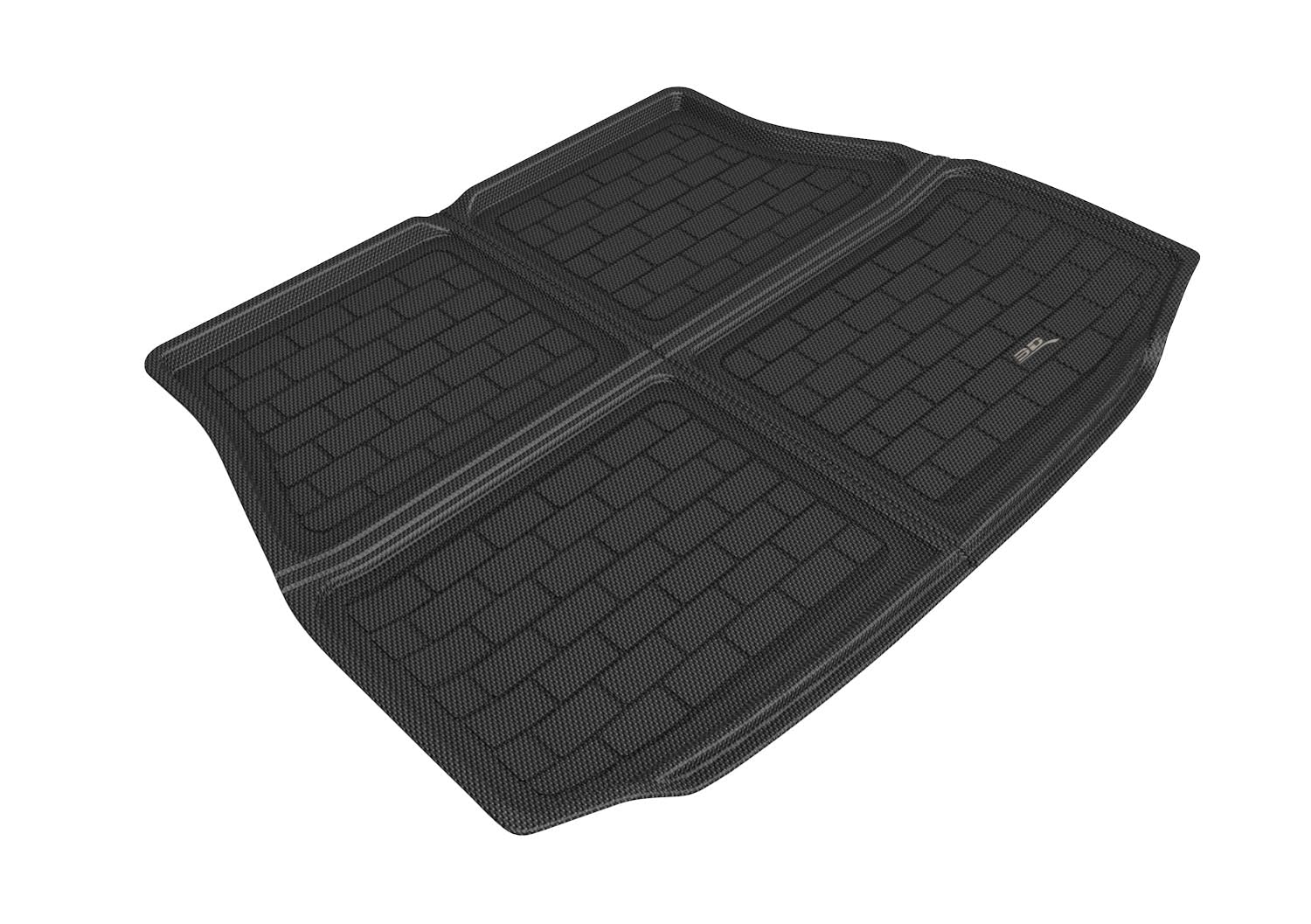 3D MAXpider Kagu Custom Fit Cargo Liner (Black) Compatible with Toyota VENZA 2021-2023 - Cargo Liner
