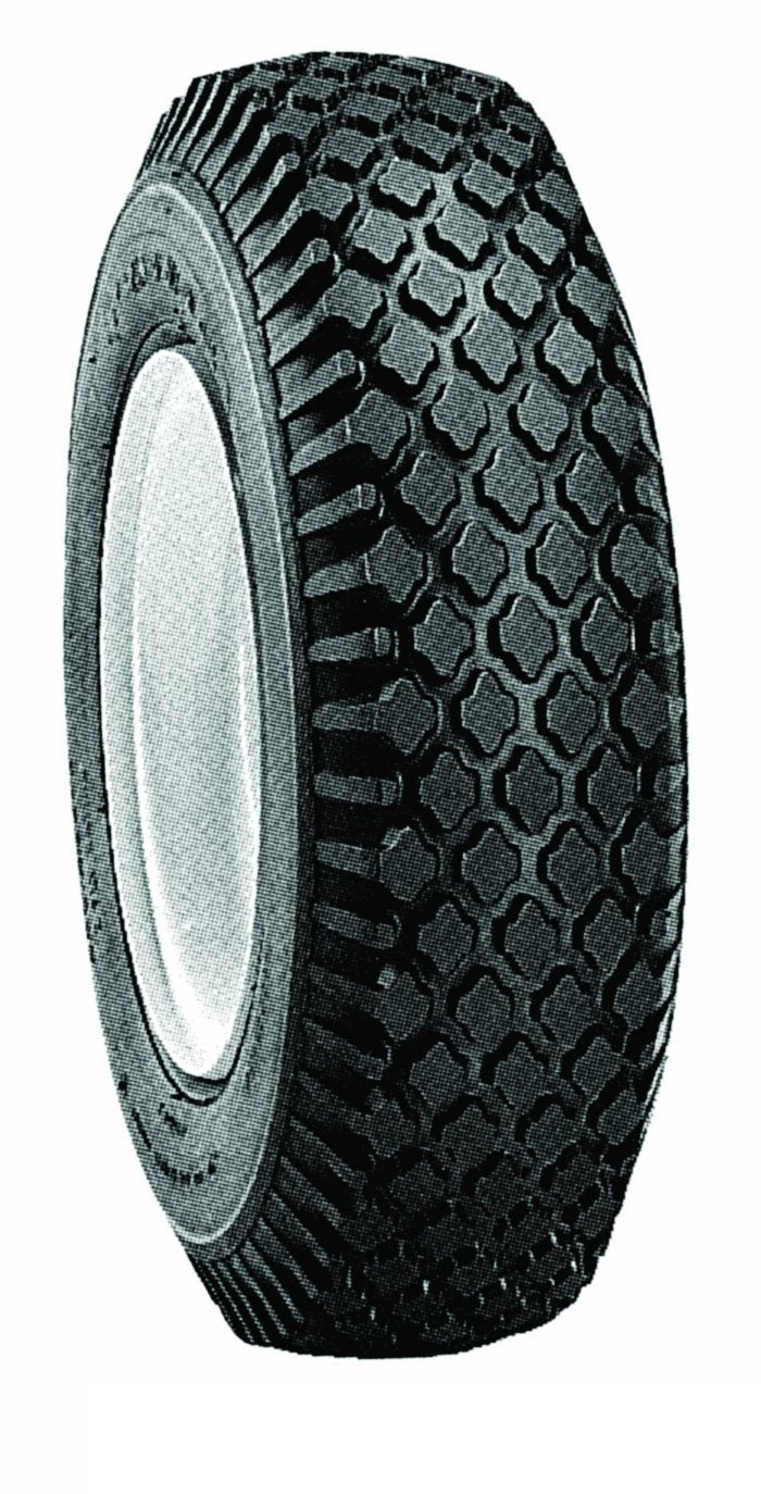 58-020 Oregon 410/350-4 Stud Tread Tubeless Tire 2-Ply