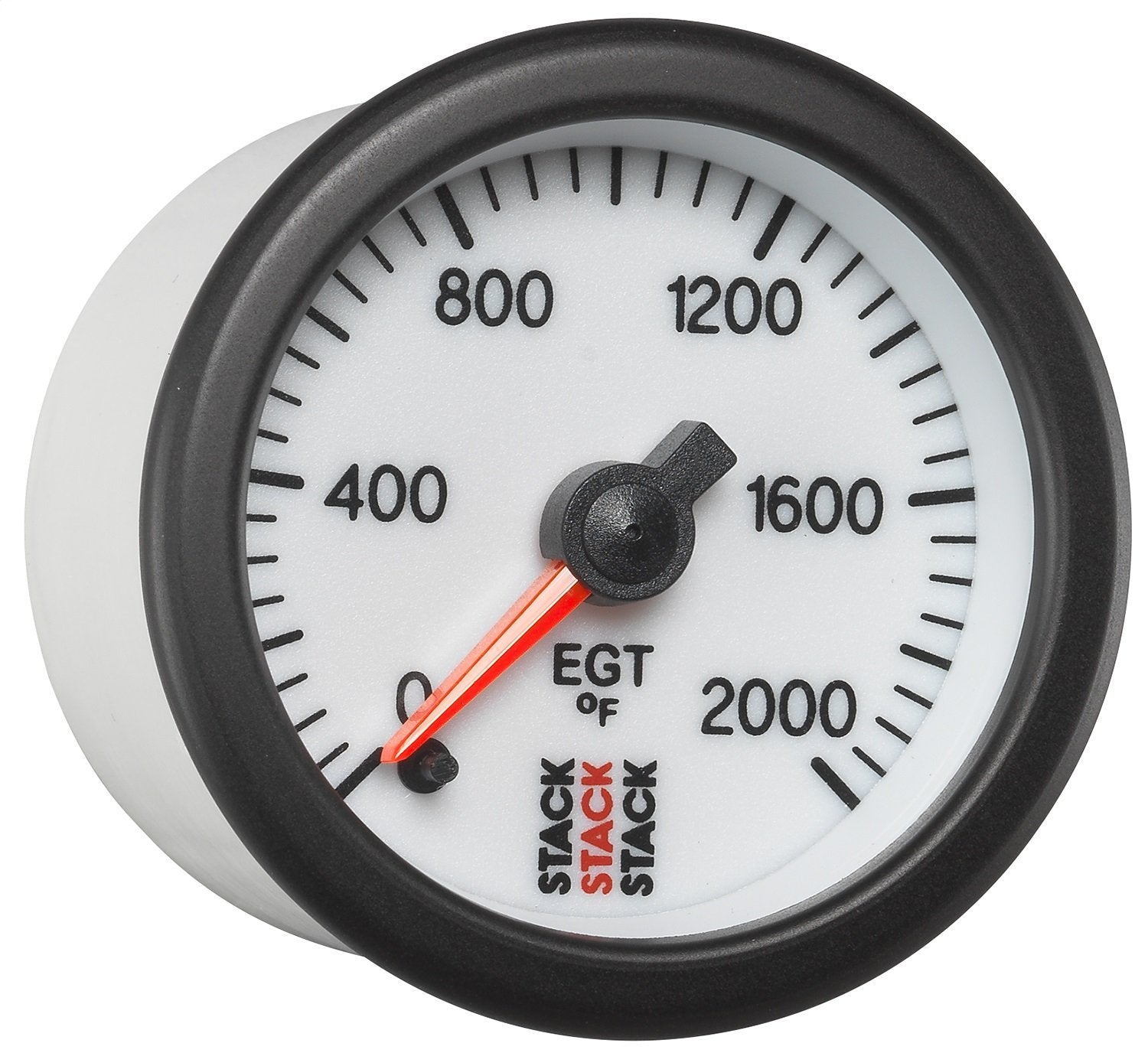 AUTO METER: Exhaust Gas Temp Gauge, Pro Stepper Motor, 52Mm, Wht, 0-2000ºf