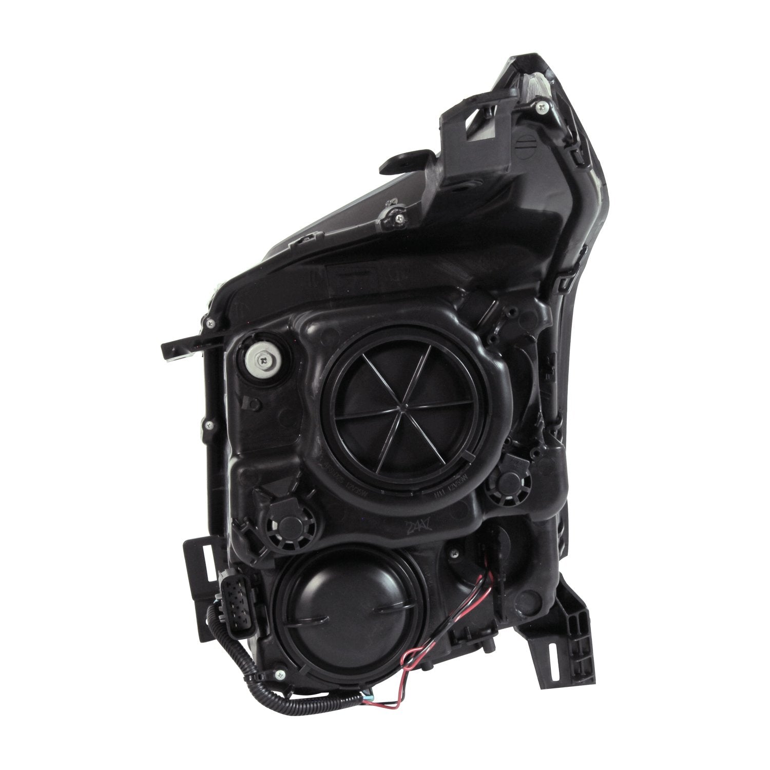 Right TYC Headlight Assembly Compatible with 2010-2013 Cadillac SRX