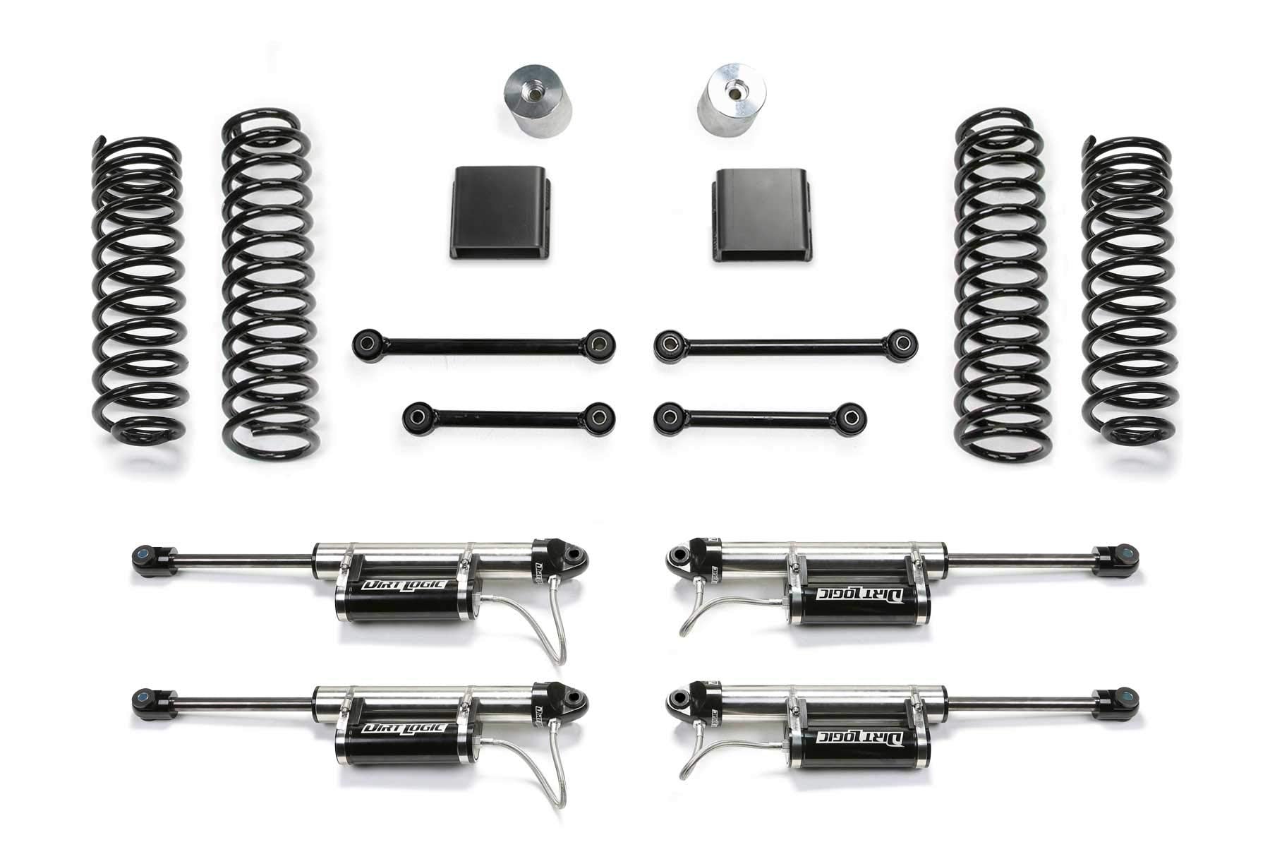20-21 Jeep JT Fabtech 4WD Diesel 3in Sport II System w/DLSS RESI (K4194DL)