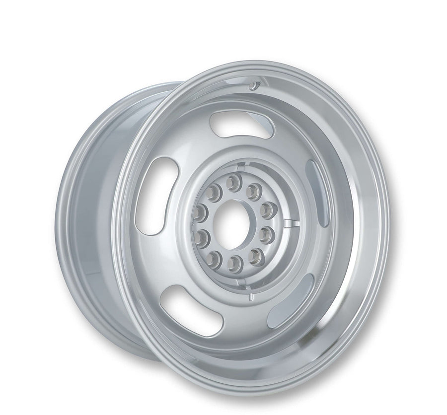 107 Series REV Wheels 107S-7800600 Rally 17x8-4.5 bs -5x4.75/5x120.65/5x5/5x127 -Gray/Machine Lip