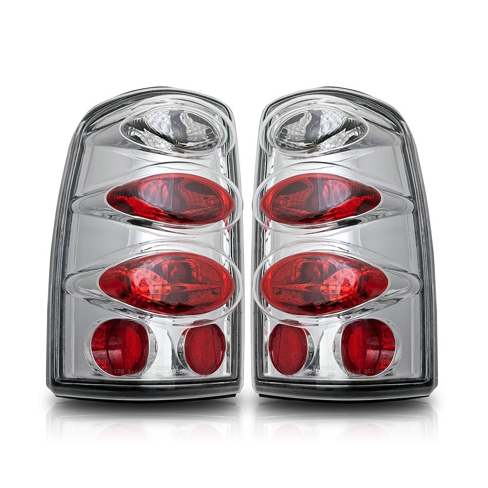 Winjet Tail lights Compatible with [2000 2001 2002 2003 2004 2005 2006 Suburban/Tahoe/Yukon]
