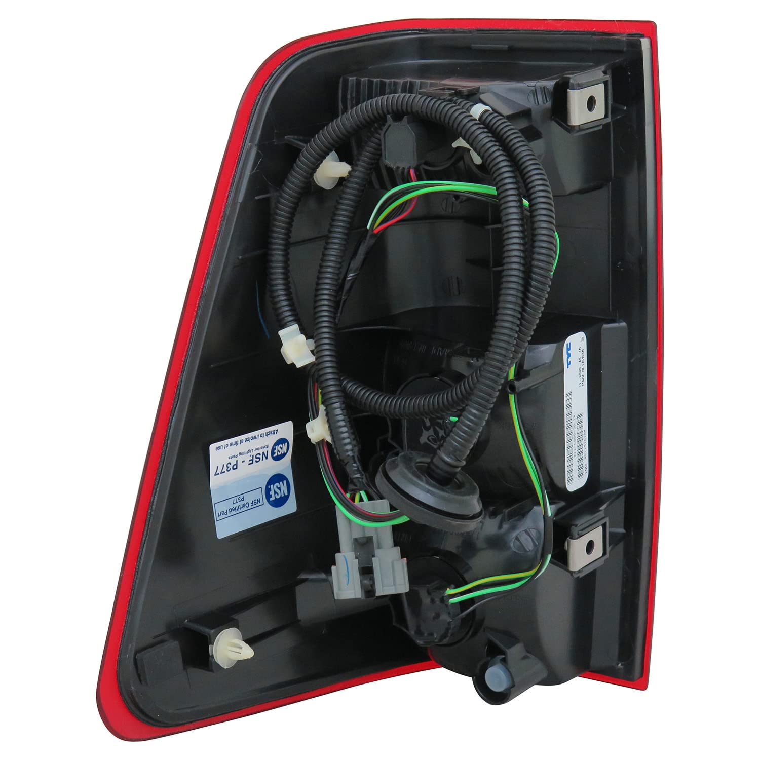 Right TYC Tail Light Assembly Compatible with 2004-2015 Nissan Titan