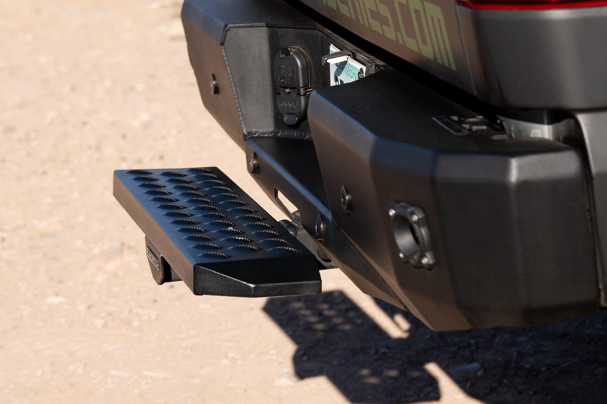 2100-Hitch-Step Raptor Series Sawtooth Grip Hitch Step Compatible with 2-inch Receiver