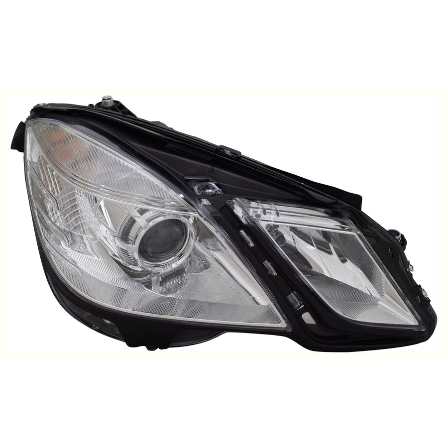 Right TYC Headlight Assembly Compatible with 2010-2013 Mercedes Benz E-class