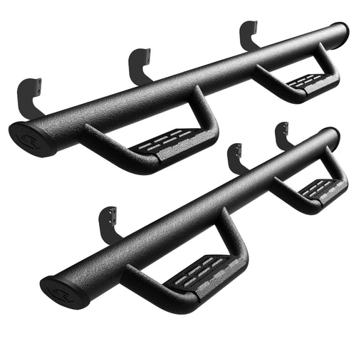 Tyger Auto Running Boards Tyger Access Compatible with 2005-2026 Nissan Frontier | Crew Cab | TG-AS2N24031 | Textured Black Drop Step Rail