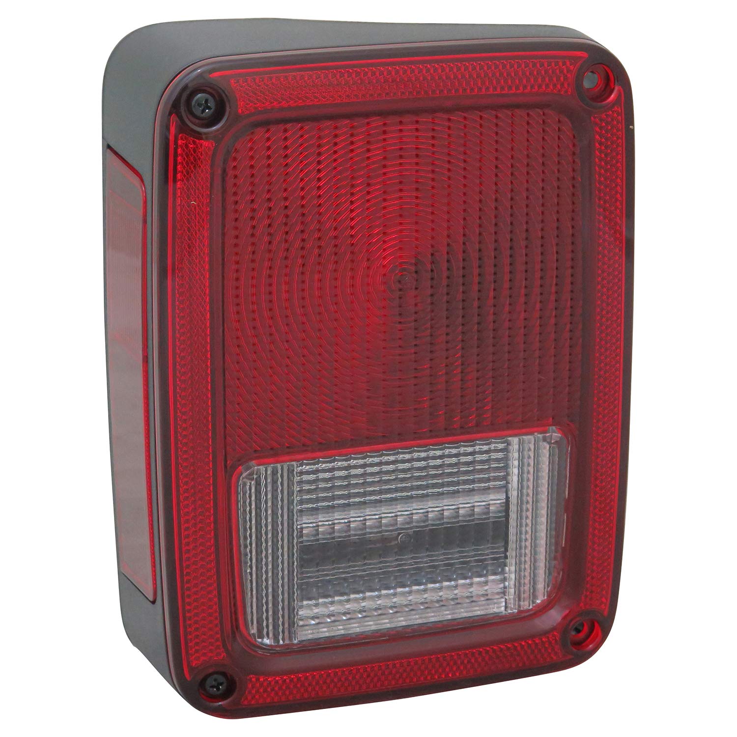 Left TYC Tail Light Assembly Compatible with 2007-2018 Jeep Wrangler