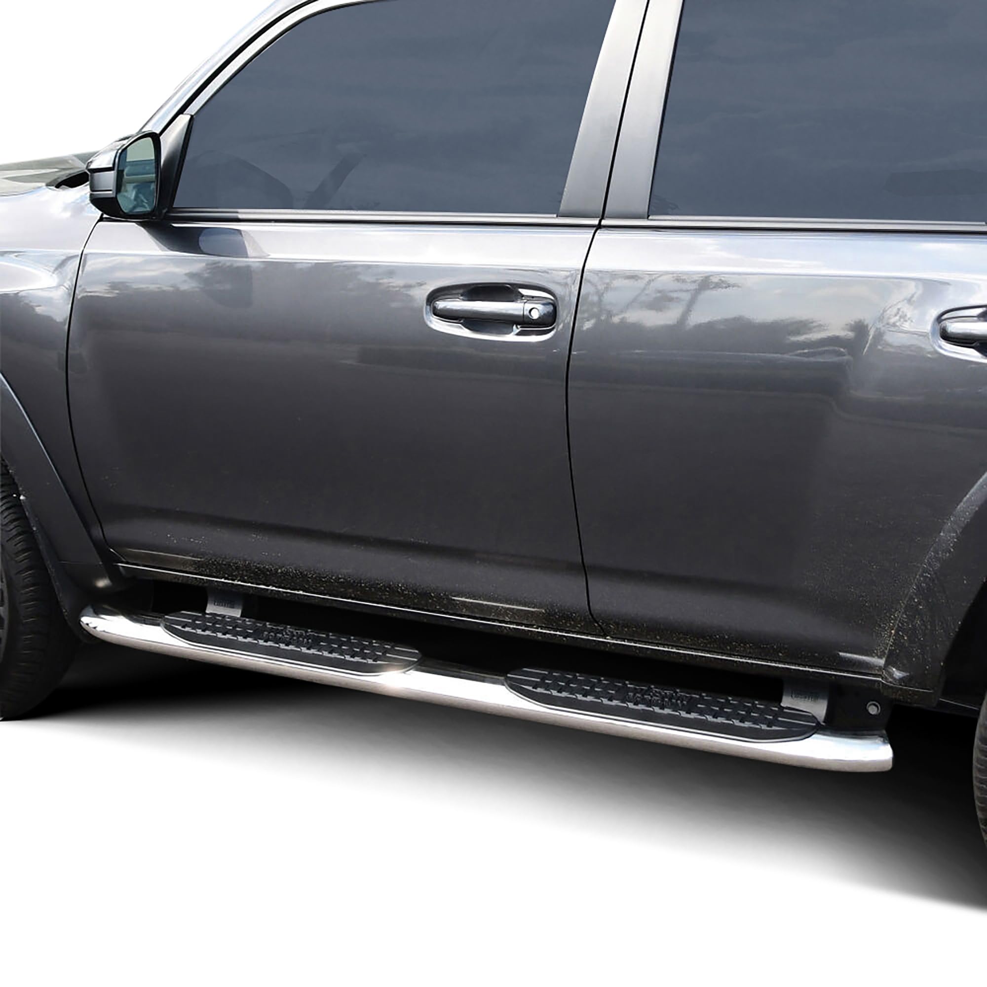 PRO TRAXX 4 Westin Oval Nerf Bars fits 2014-2024 4Runner SR5 TRD/TRD Pro (Exc Limited, Nightshade & TRD Sport) 2010-2017 Trail Edition Polished Pair