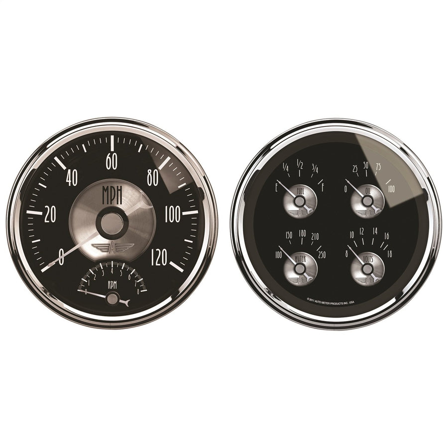Auto Meter Prestige Series 2005 Black Diamond Quad Gauge/Tach/Speedo Kit