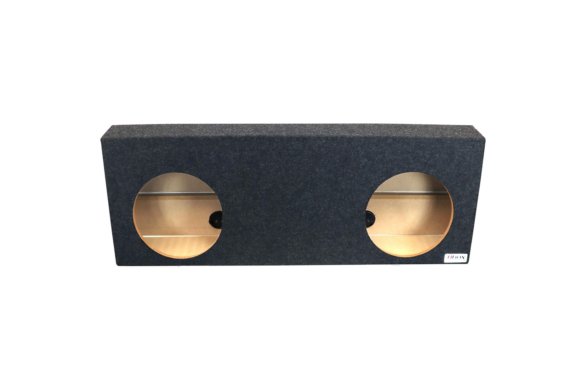 Bbox 12" Dual Sealed Carpeted Subwoofer Enclosure - Fits 2007-2013 Toyota Tundra Crew Max - Subwoofer Box Improves Audio Quality, Sound & Bass