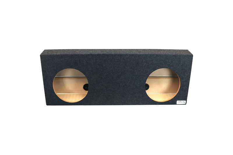 Bbox 12" Dual Sealed Carpeted Subwoofer Enclosure - Fits 2007-2013 Toyota Tundra Crew Max - Subwoofer Box Improves Audio Quality, Sound & Bass