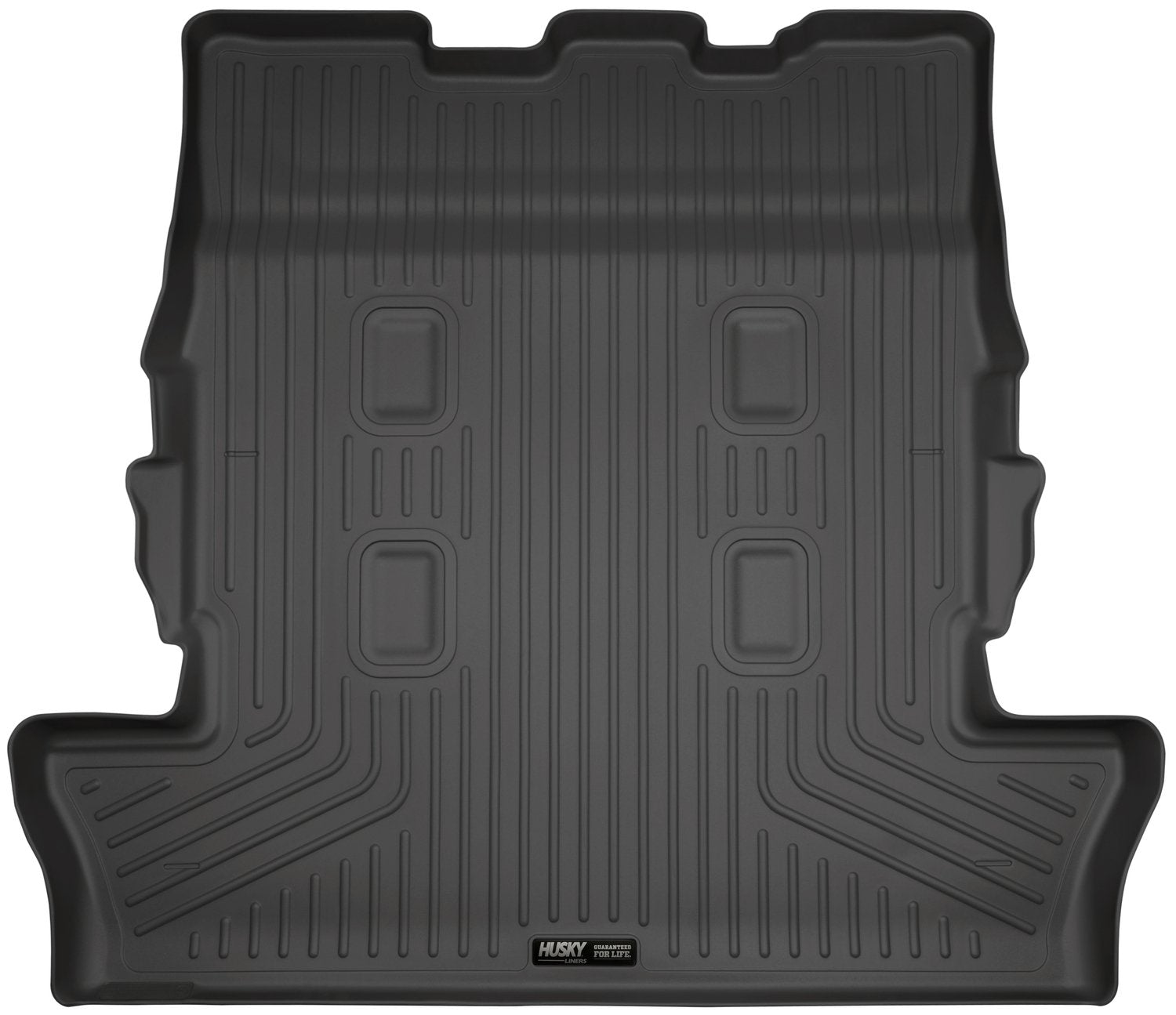 Husky Liners Cargo Liner Weatherbeater | Fits 2013-2021 Lexus LX570/Toyota L& Cruiser w/ 3rd Row | 1-pc Black - 25341