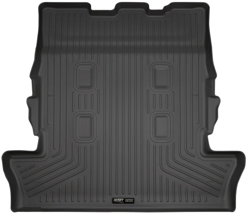 Husky Liners Cargo Liner Weatherbeater | Fits 2013-2021 Lexus LX570/Toyota L& Cruiser w/ 3rd Row | 1-pc Black - 25341