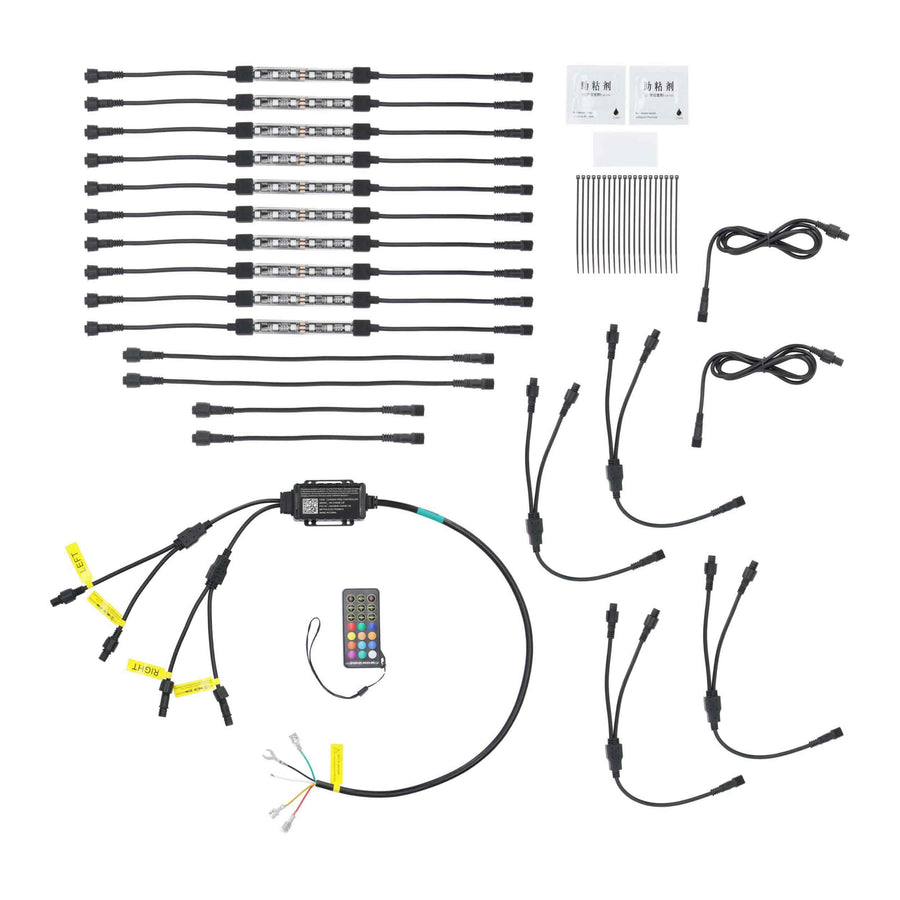 10-Piece LED Chasing Motorcycle Kit (MTRBC-CHASE-K3) - Metra