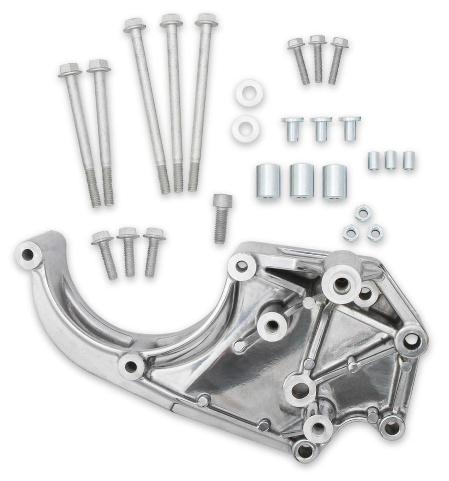 LS A/C Accessory Drive Bracket Holley 20-134P - Fits Sanden SD508 or SD7 Comp.
