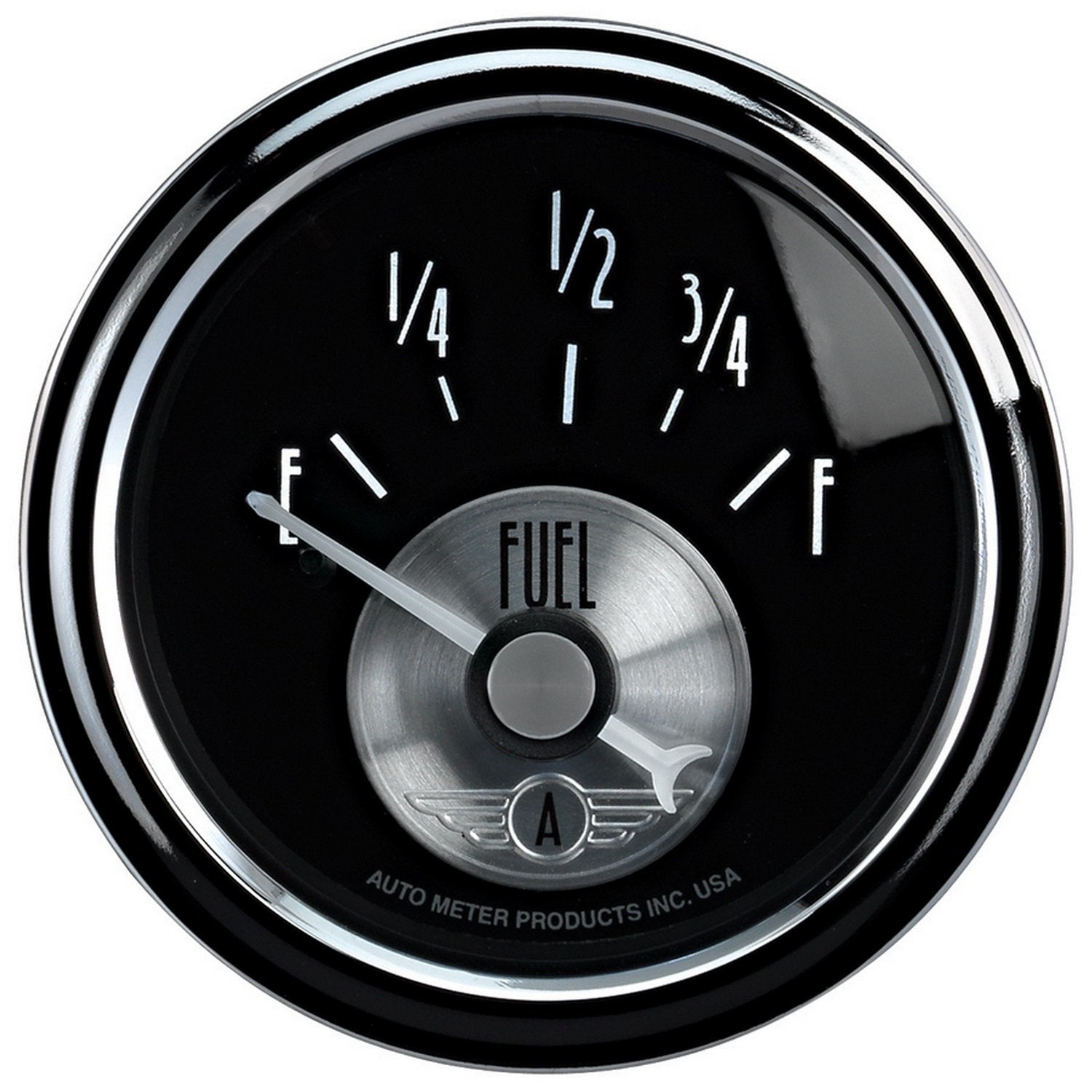 Auto Meter 2-1/16" 0-90 Ohm Fuel Level Gauge Prestige Black 2014