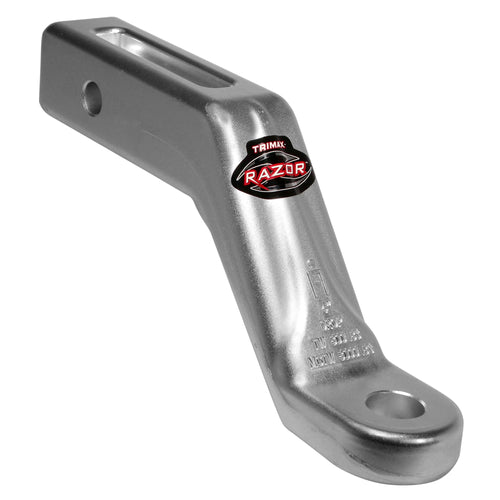 Trimax 4 Inch TRZ4ALFM Forged Aluminum Drop Hitch, Fixed Ball Mount Drop Hitch 2 Inch Receiver - 8,000 Ib Tow Rating, 800 lb Tongue Capacity